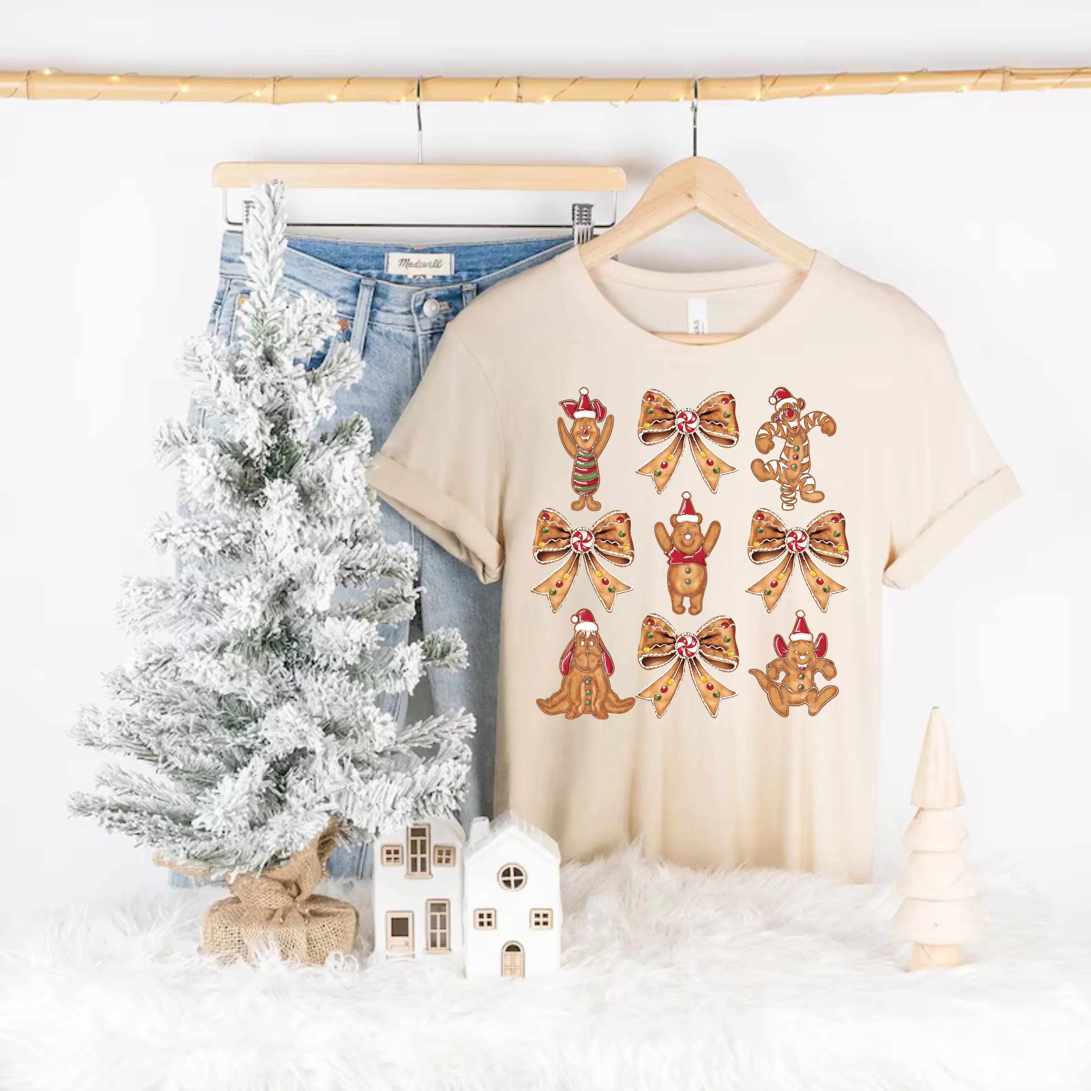 Magical Honey Bear Gingerbread Christmas Shirt