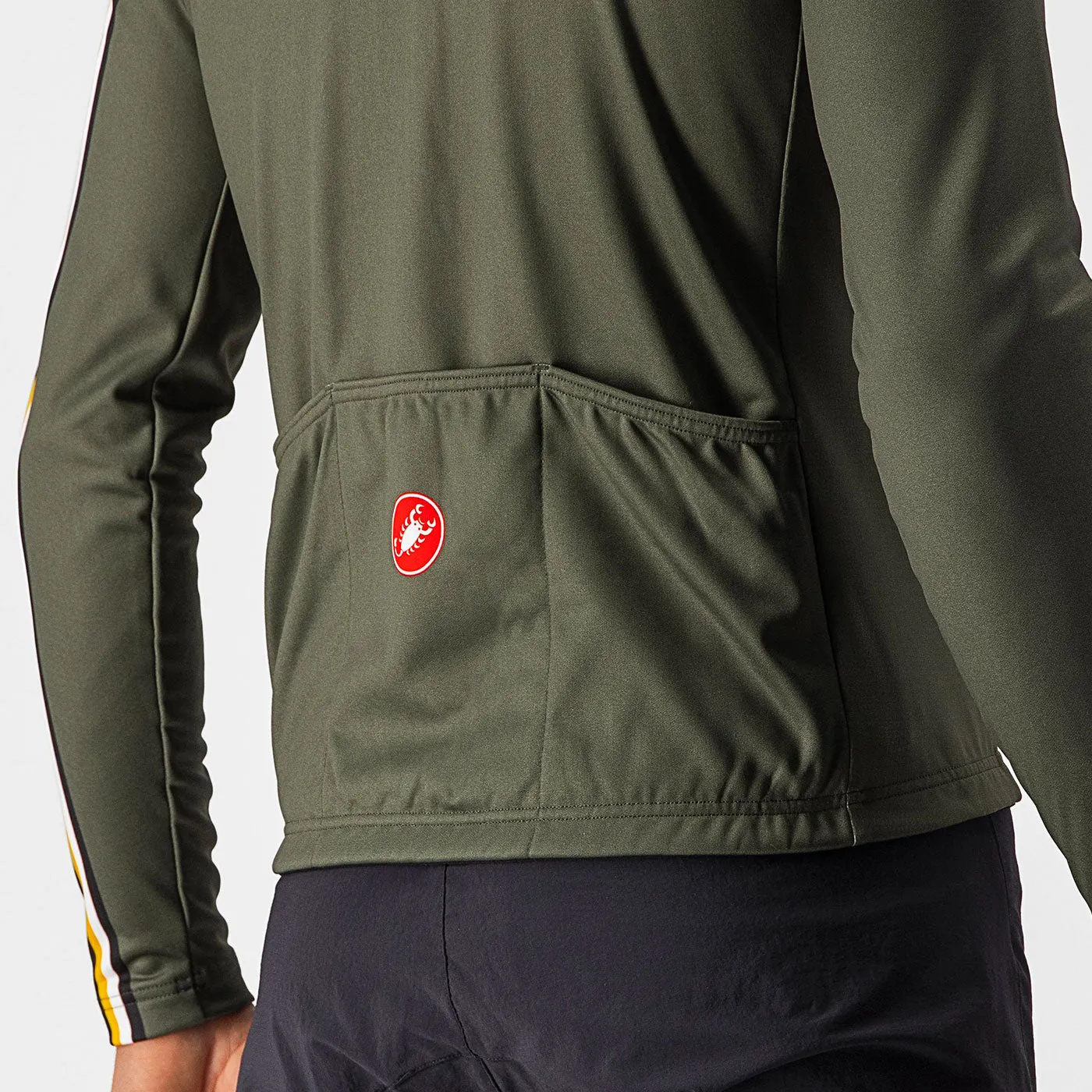 Maglia maniche lunghe Castelli Unlimited Thermal - Verde