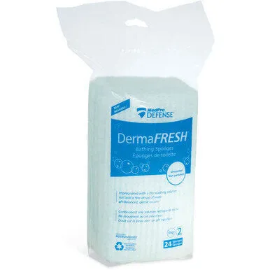 MedPro Defense DermaFRESH Bathing Sponges