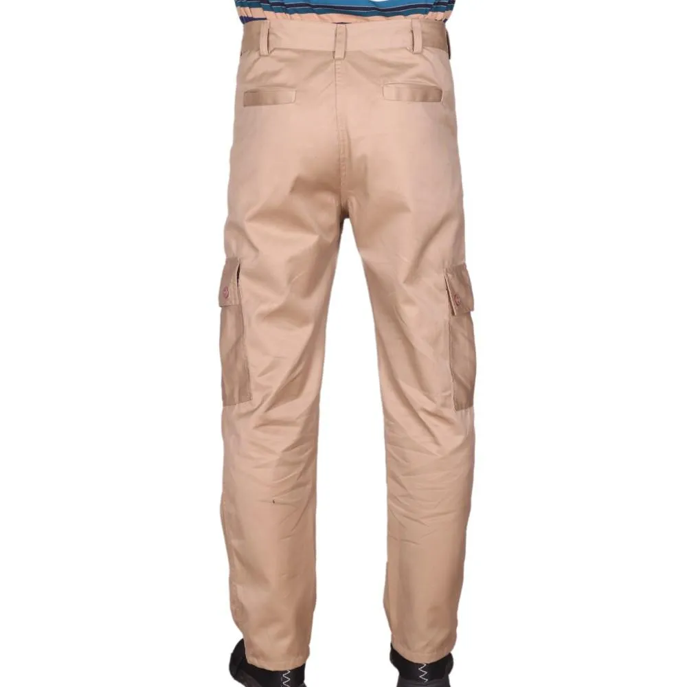 Men's Khaki Cargo Pant