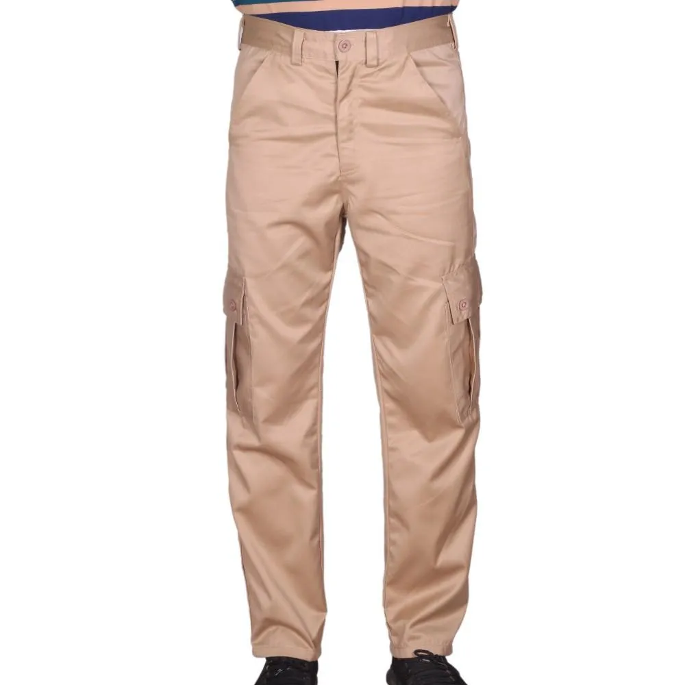 Men's Khaki Cargo Pant