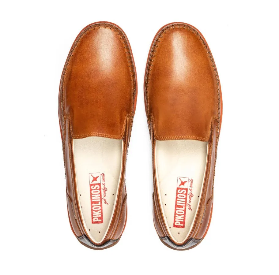 MEN'S PIKOLINOS MARBELLA LOAFER M9A3111BRANDY COLOR:  BRANDY