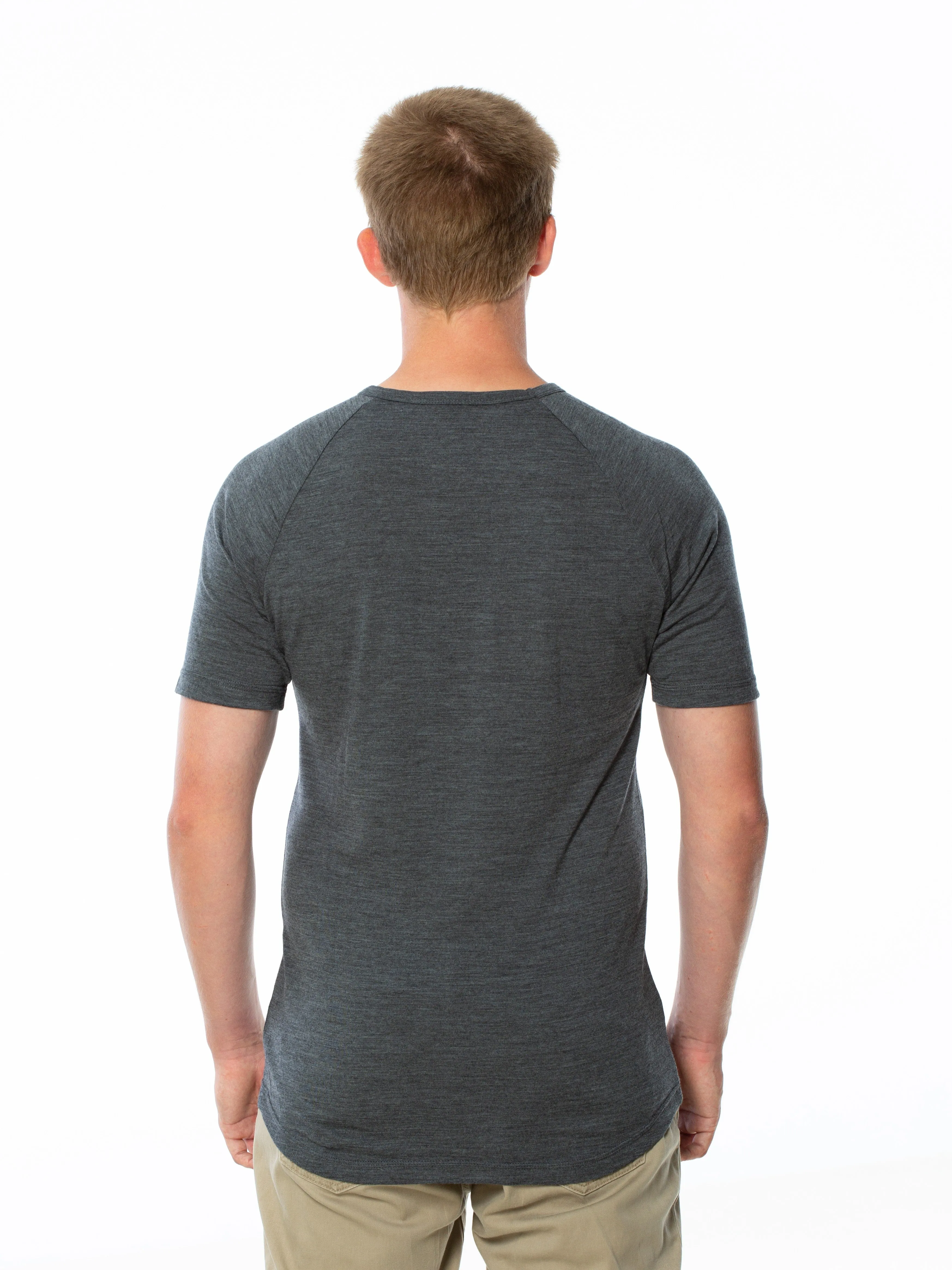 Merino Short Sleeve V Neck