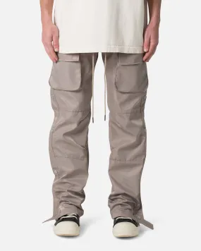 MNML Snap Front Cargo Pants Grey