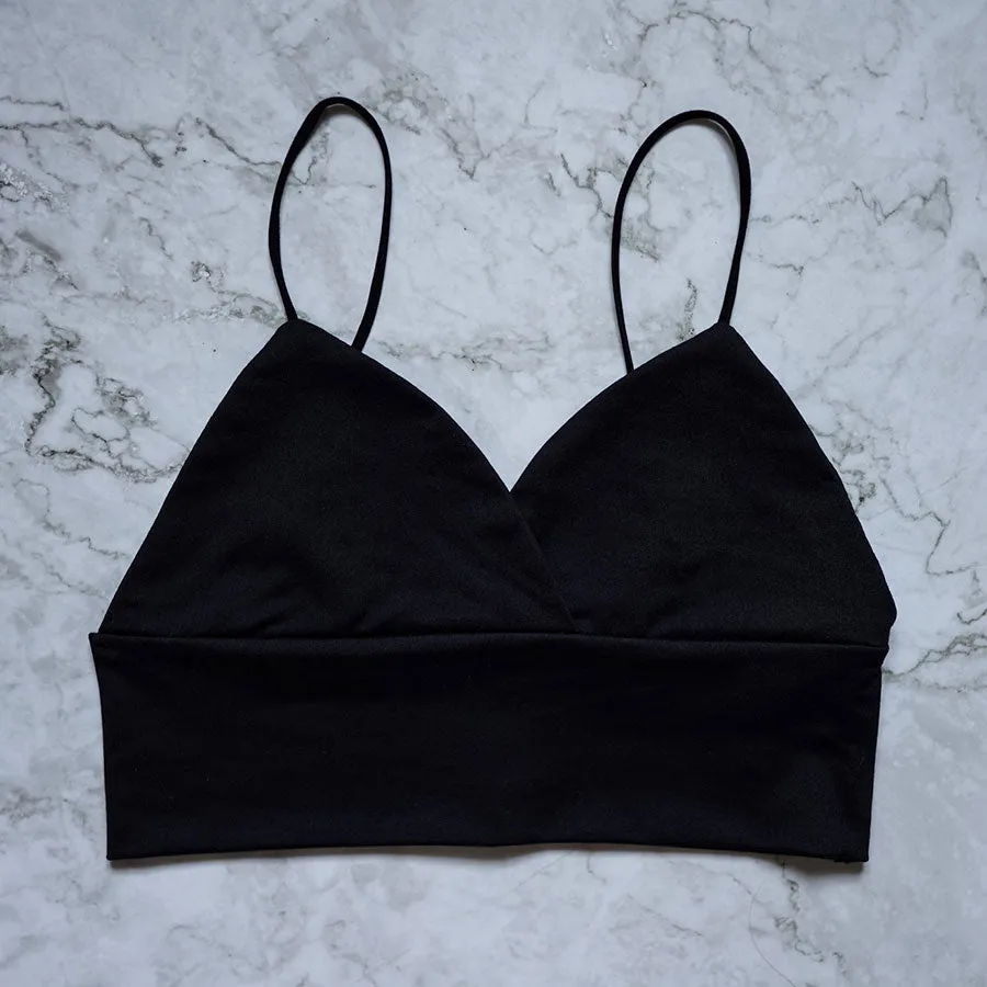 Musubi Cropped Triangle Bralette