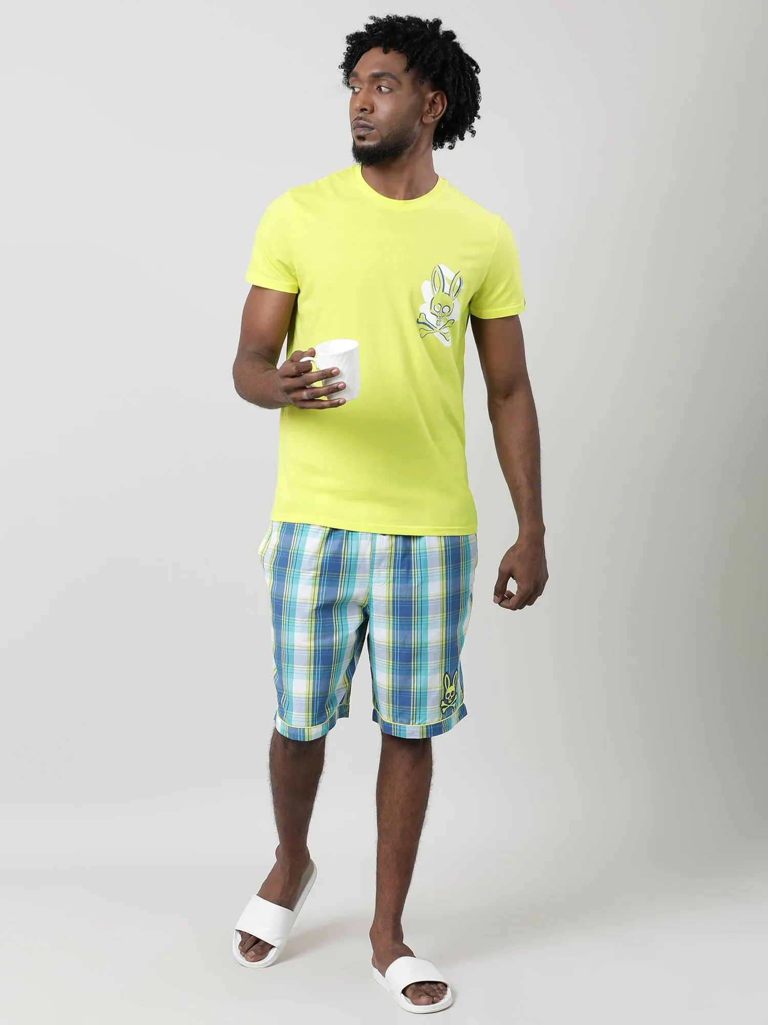 Neo Yellow Regular Fit T shirt