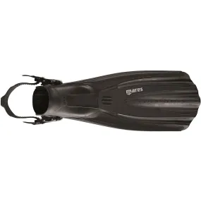 Open Box Mares Avanti Superchannel OH Open Heel Scuba Fins - Black - XLarge