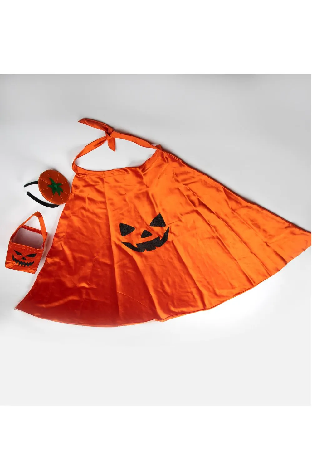 Orange Halloween Pumpkin Theme Set Of 3