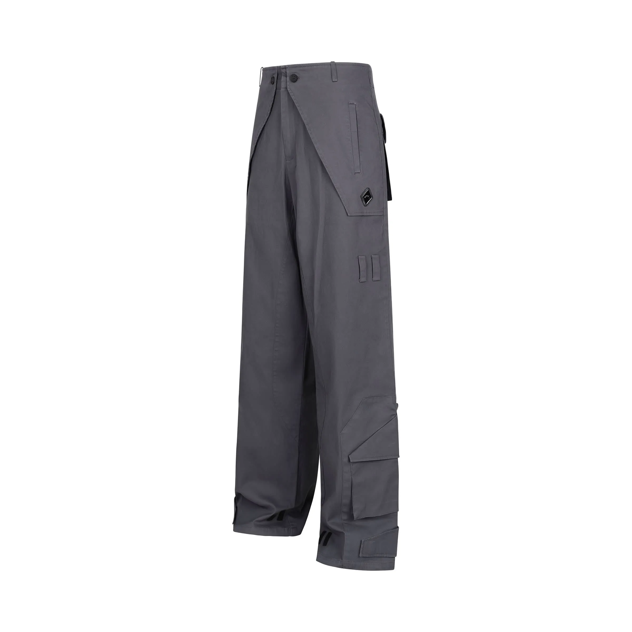 Overlay Cargo Pants in Slate Grey