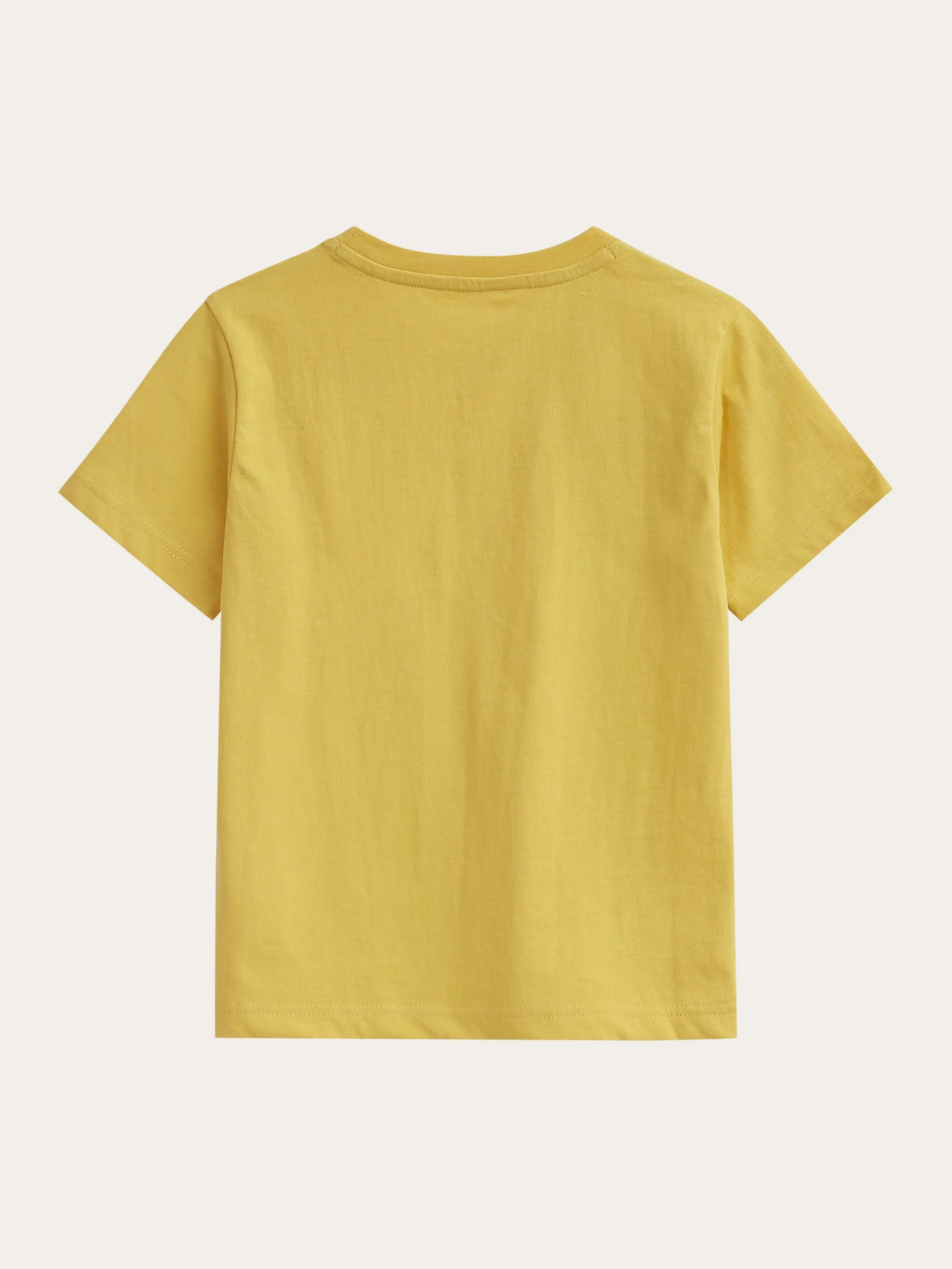 Owl t-shirt - Misted Yellow