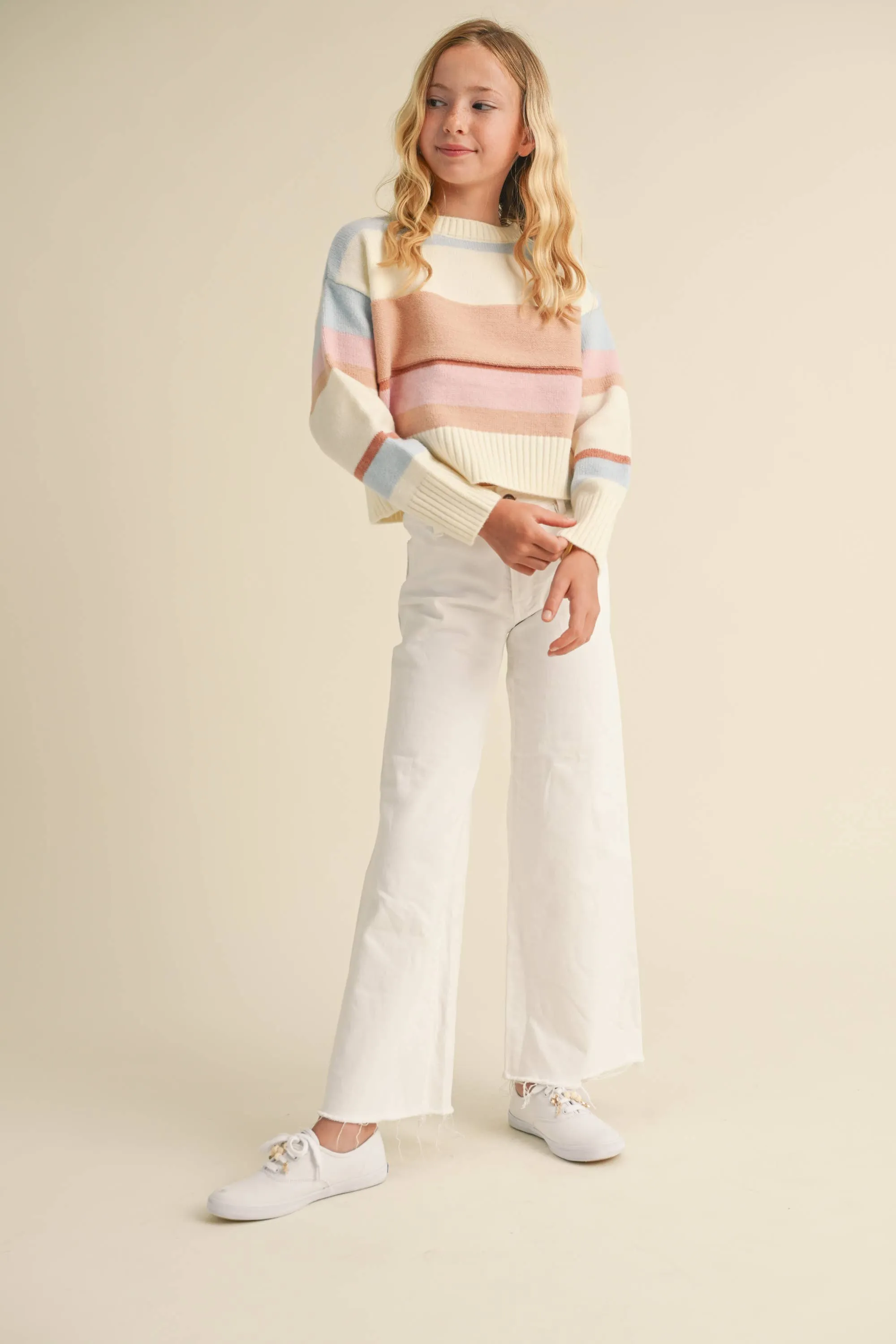 Pastel Stripe Sweater