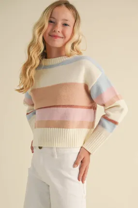 Pastel Stripe Sweater