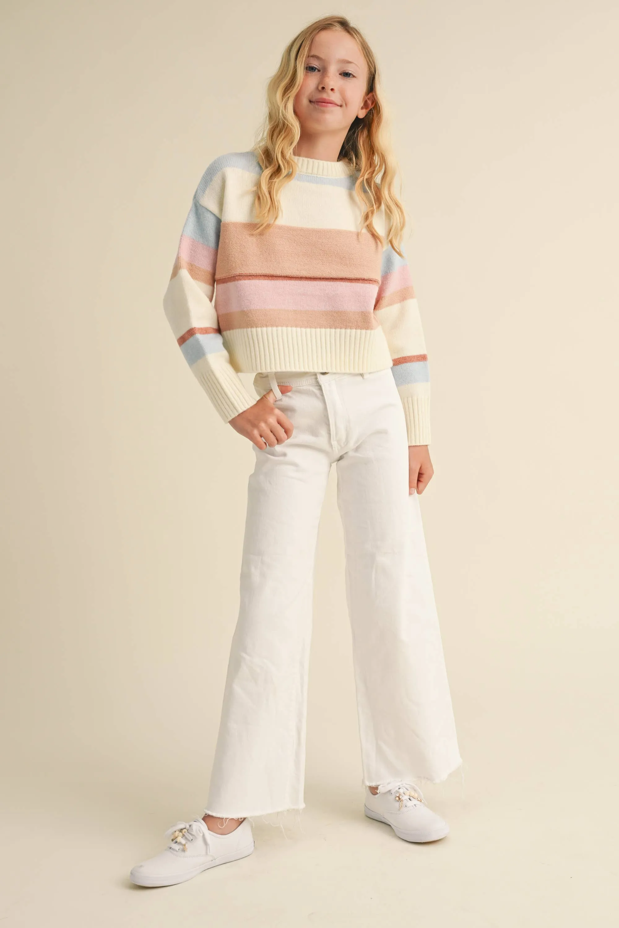 Pastel Stripe Sweater