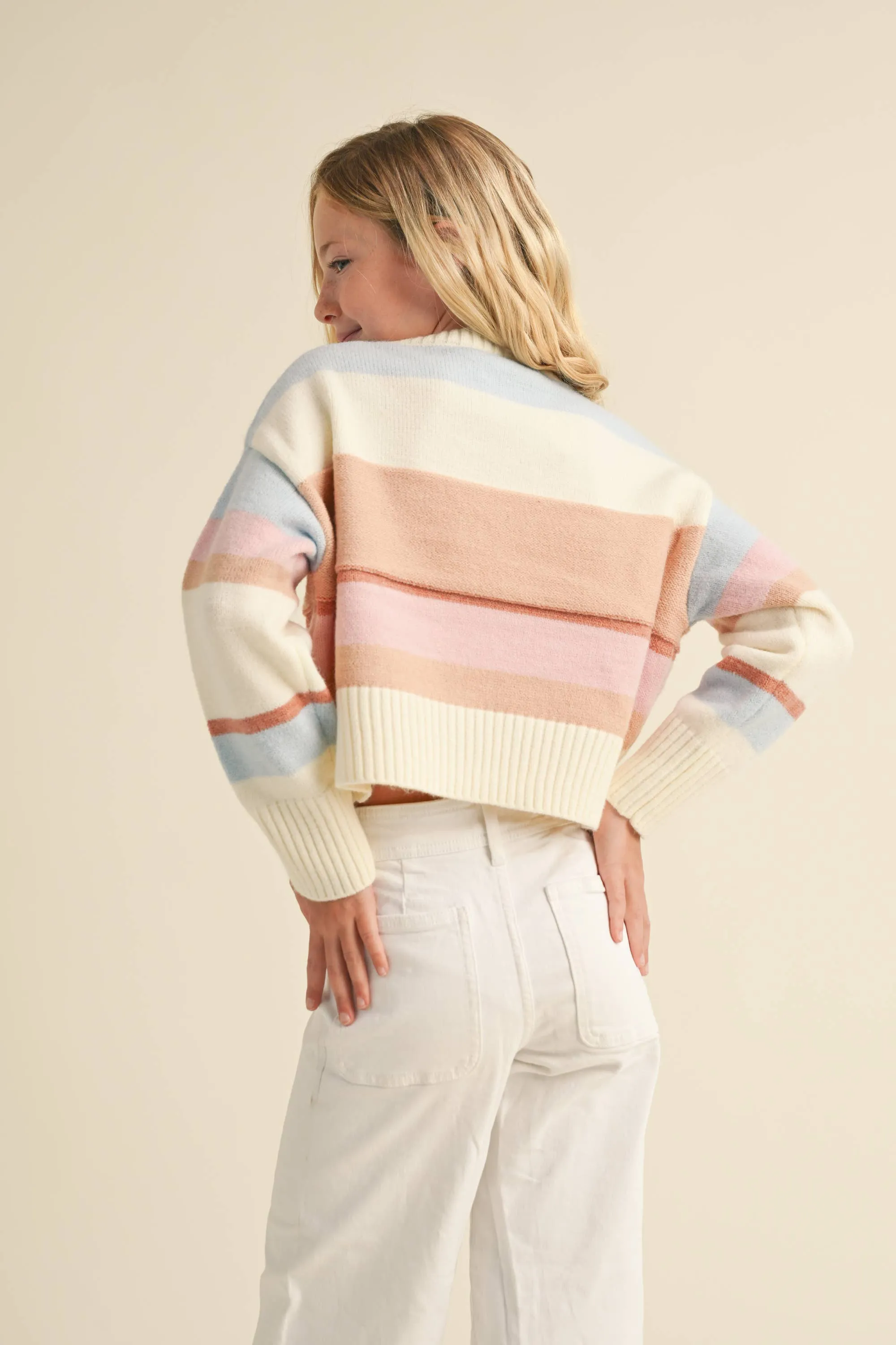 Pastel Stripe Sweater