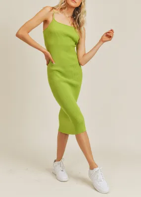 Pear Knit Midi Dress