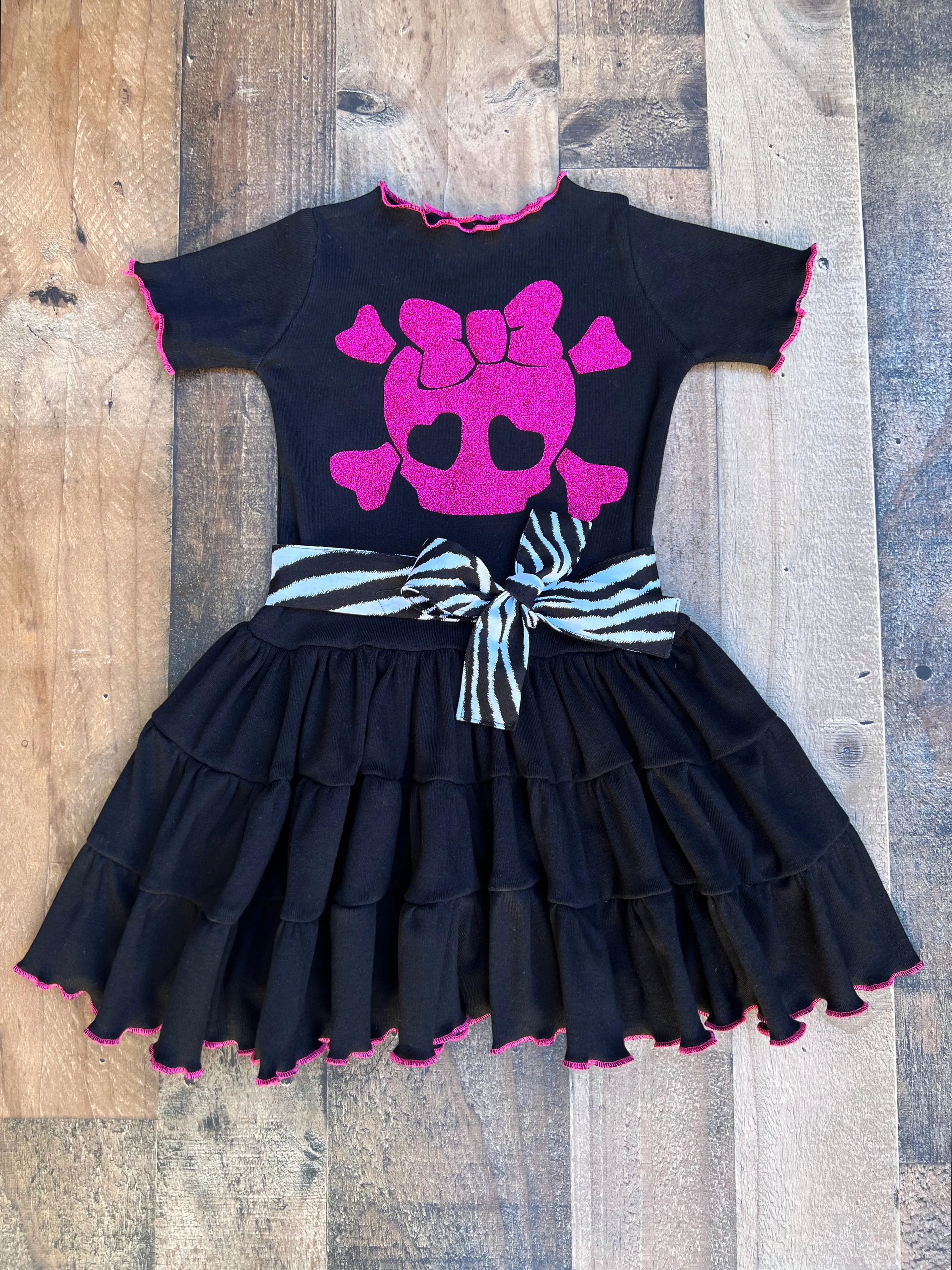 Pirate Skull Twirl Dress