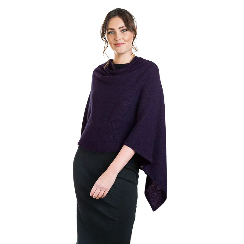 Premium Possum and Merino Wool - Two Way Poncho