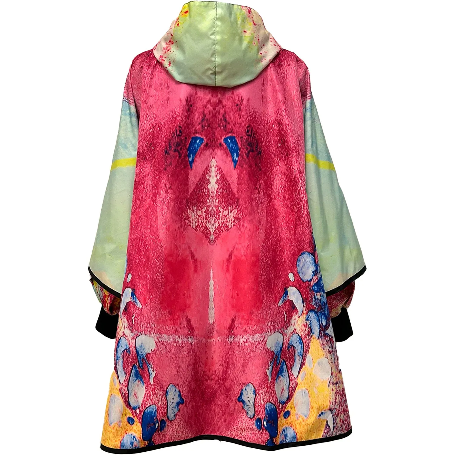 Printed Poncho Summerbloom