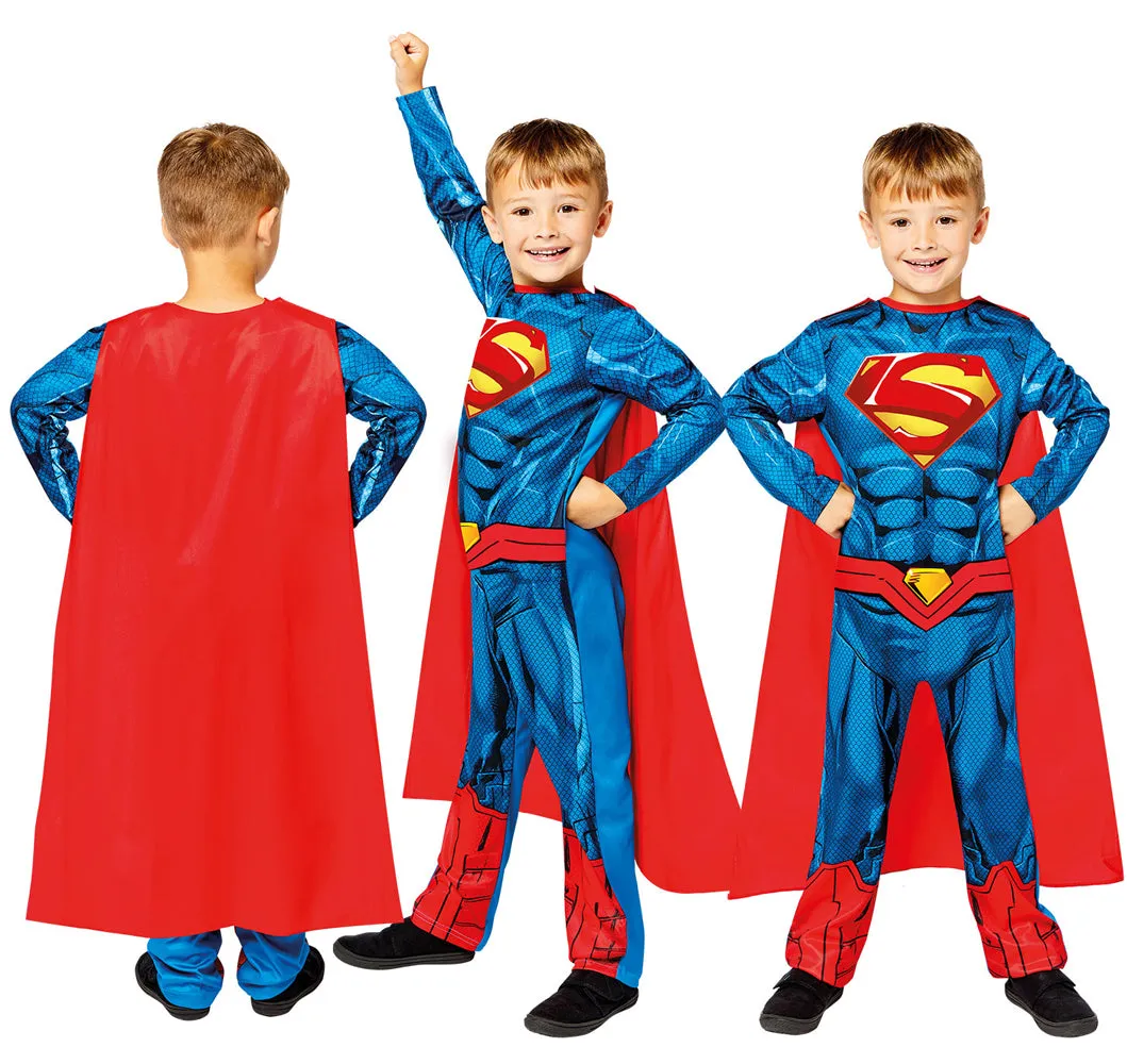 Recyceltes Superman Kostüm für Kinder