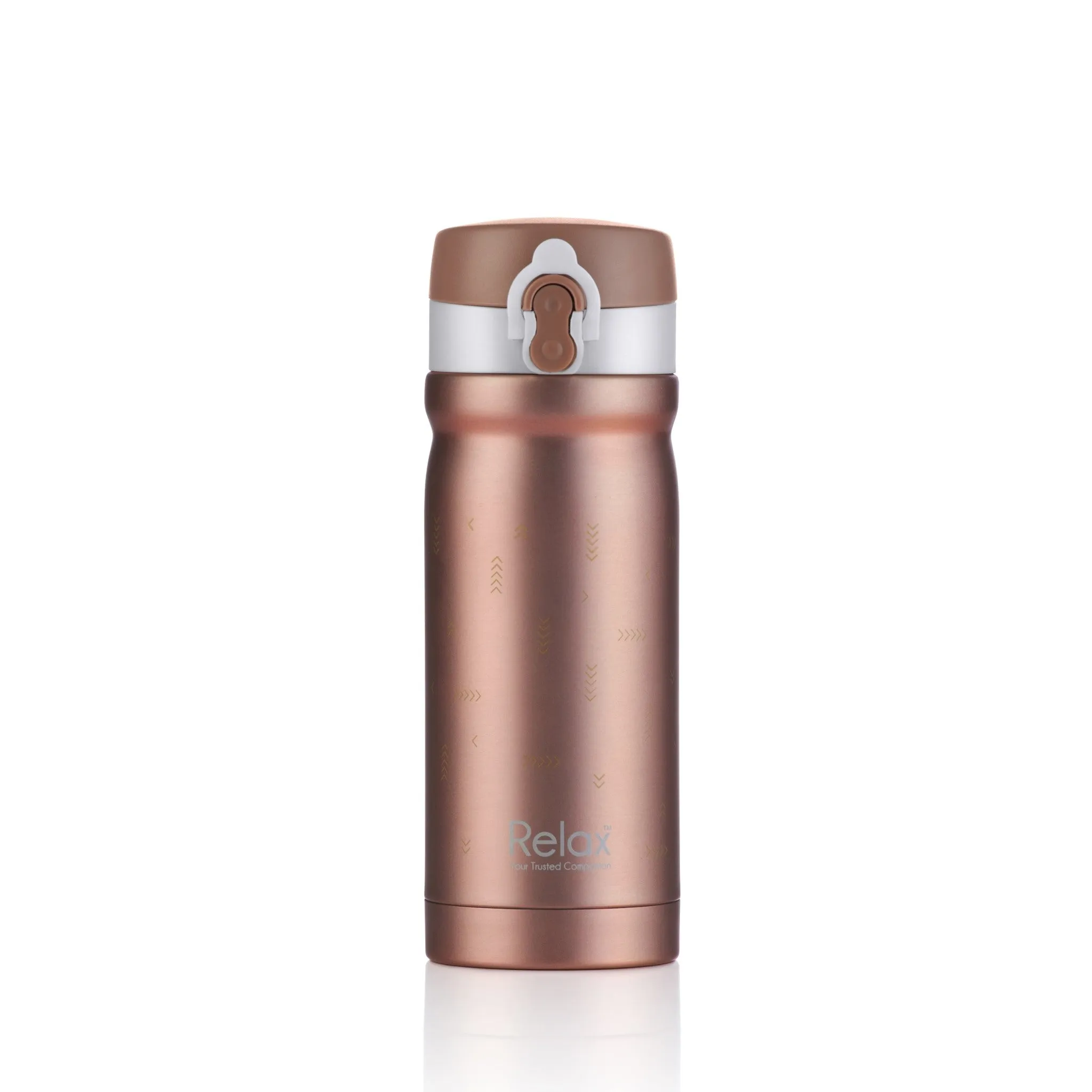 RELAX 300ML 18.8 STAINLESS STEEL THERMAL FLASK - ROSE PINK