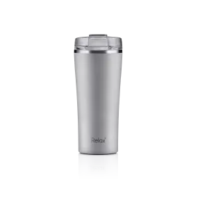 RELAX 480ML EXECUTIVE STAINLESS STEEL THERMAL TUMBLER - ASH