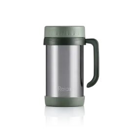 RELAX 500ML CAMERON STAINLESS STEEL THERMAL MUG - CAMP