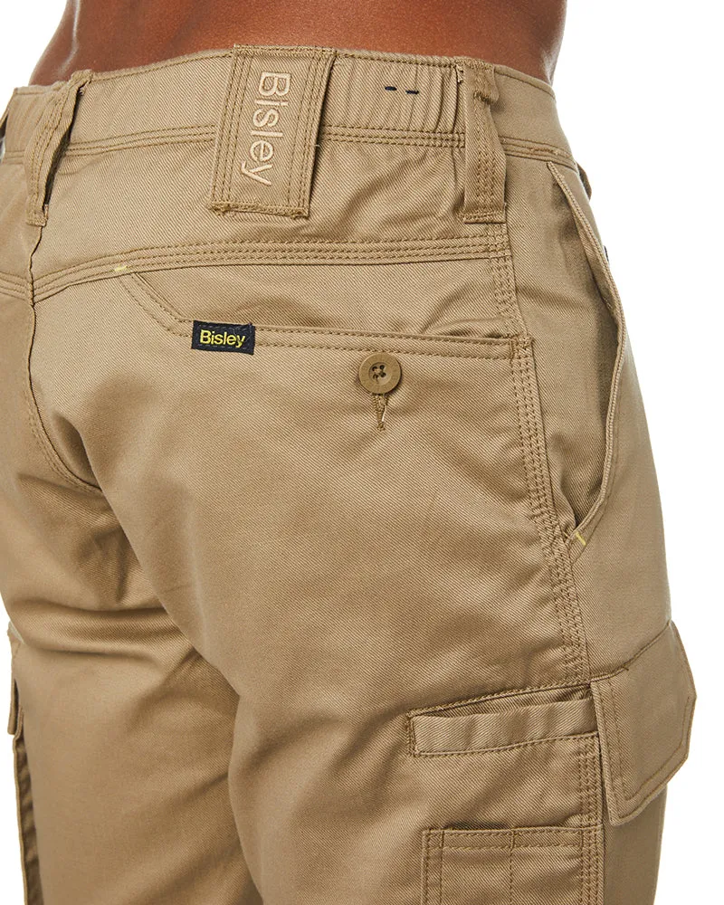 Ripstop Cuffed Cargo Pant - Khaki