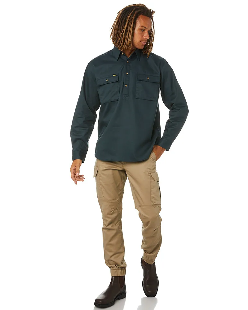 Ripstop Cuffed Cargo Pant - Khaki