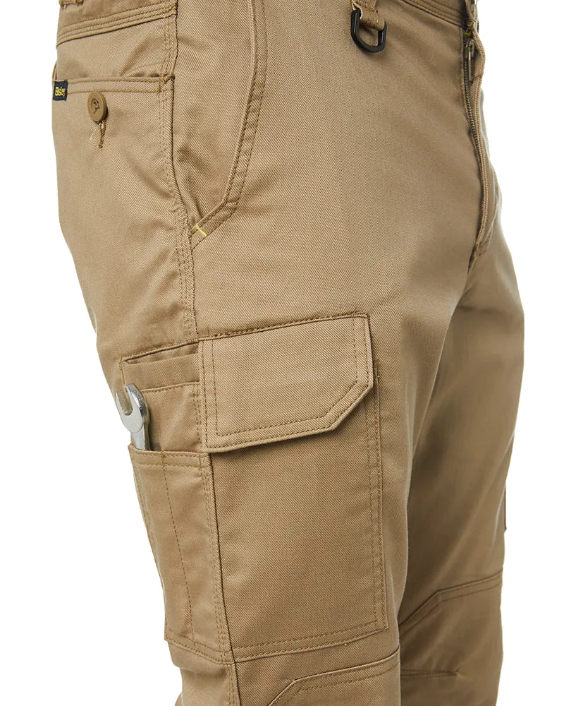 Ripstop Cuffed Cargo Pant - Khaki