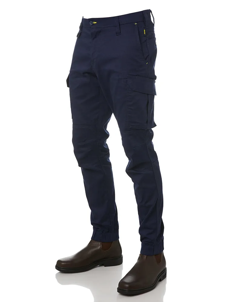 Ripstop Cuffed Cargo Pant - Navy