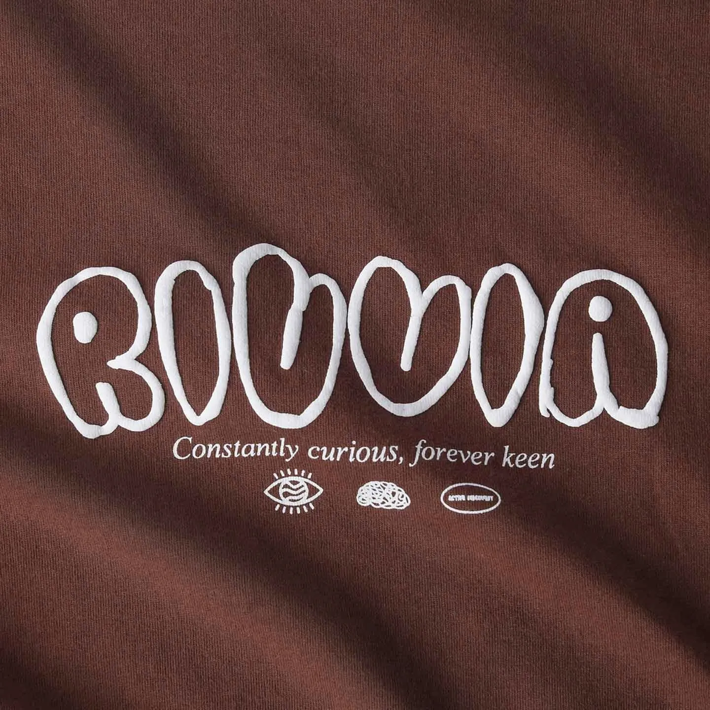 Rivvia Projects | Ripple Graffiti T-Shirt | Brown