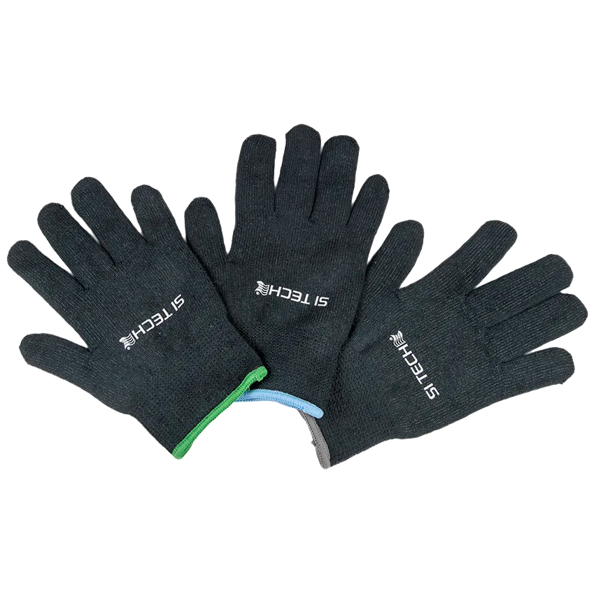 RoLock Black Knitted Thermoacryl Internal Glove