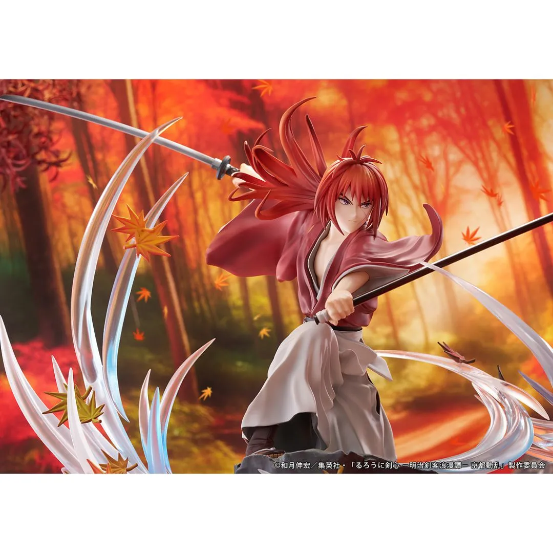 Rurouni Kenshin Meiji Kenkaku Himura Souryusen Statue Fig By Proof