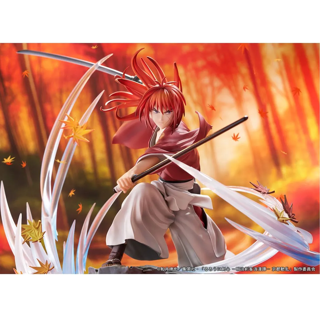 Rurouni Kenshin Meiji Kenkaku Himura Souryusen Statue Fig By Proof