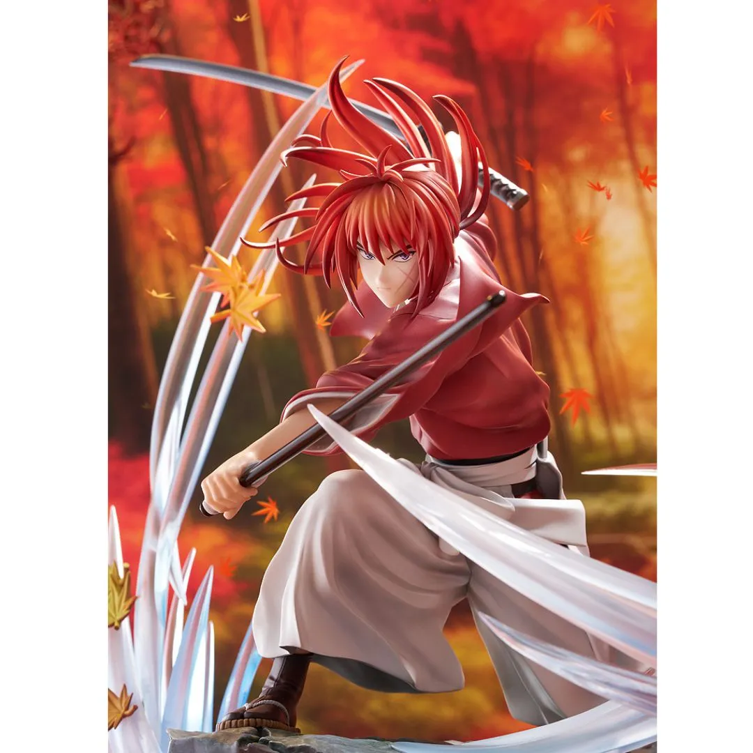 Rurouni Kenshin Meiji Kenkaku Himura Souryusen Statue Fig By Proof