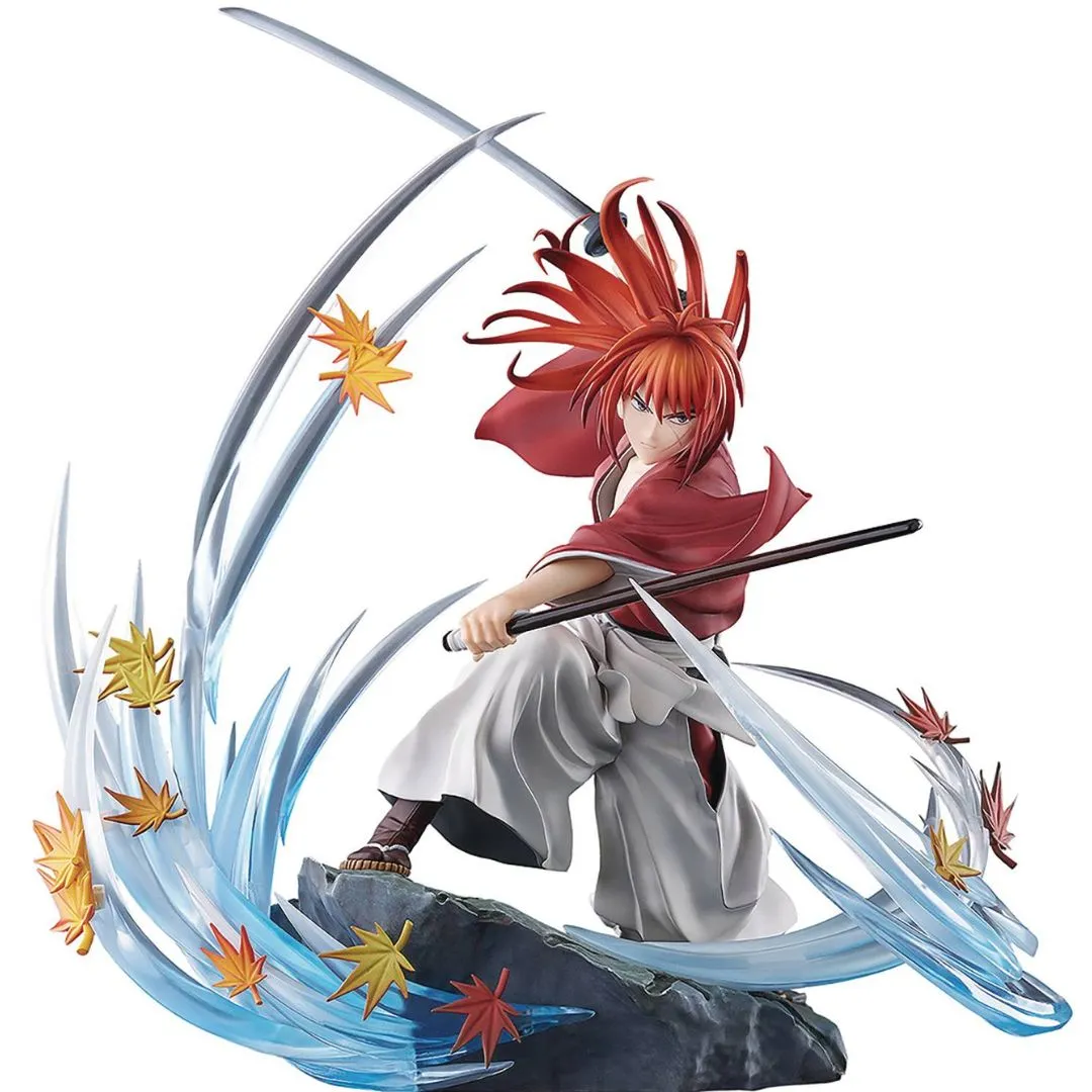 Rurouni Kenshin Meiji Kenkaku Himura Souryusen Statue Fig By Proof