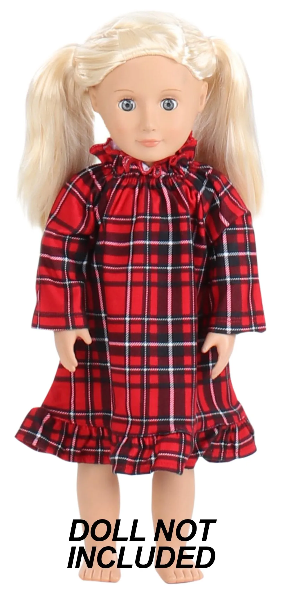 SleepytimePJs Family Matching Red Plaid Flannel Thermal Pajamas for the Family