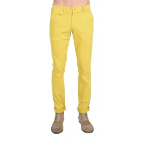 Slim Fit Chino Pants - Mustard Yellow