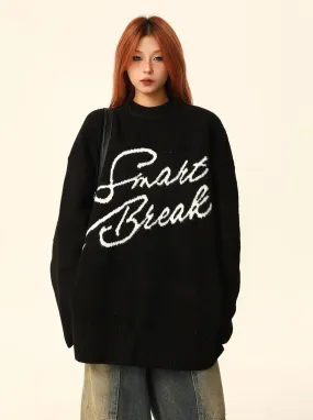 Smart Break Knit Sweater