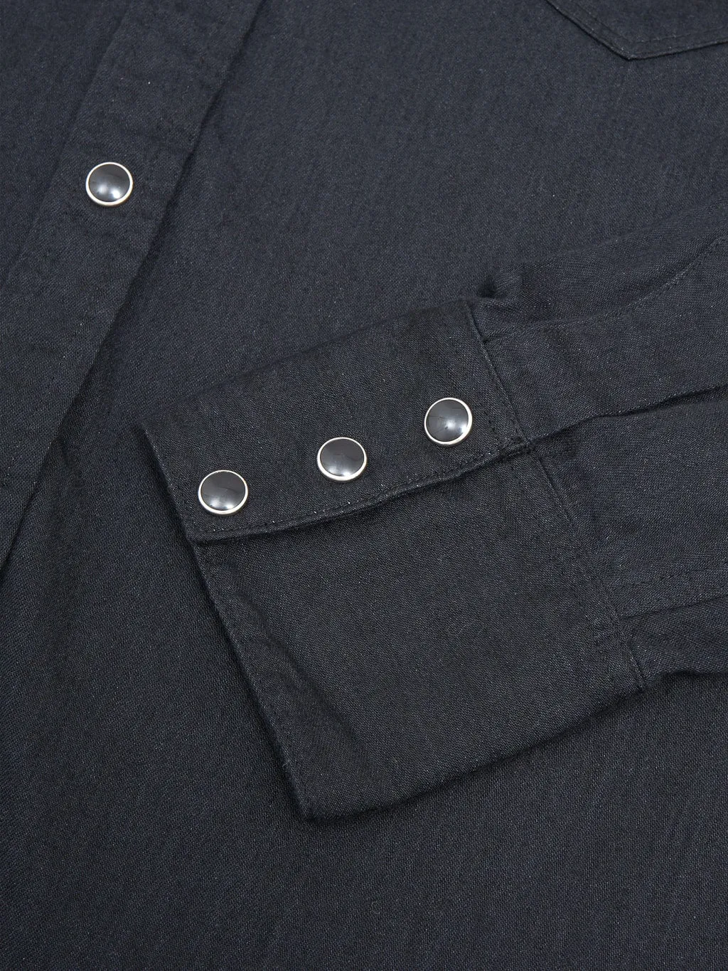 Stevenson Overall Co. Cody Denim Shirt Black