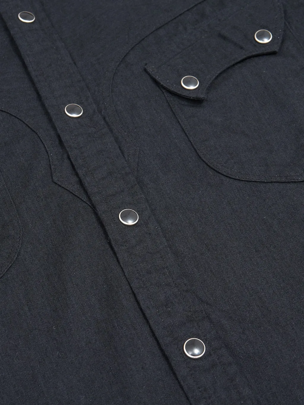 Stevenson Overall Co. Cody Denim Shirt Black