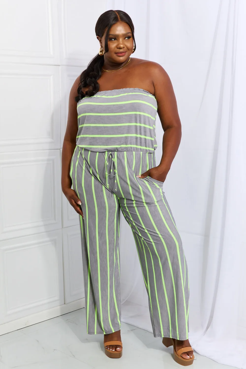 Striped Stunner Jumpsuit