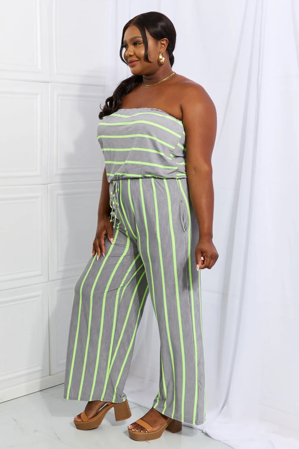 Striped Stunner Jumpsuit