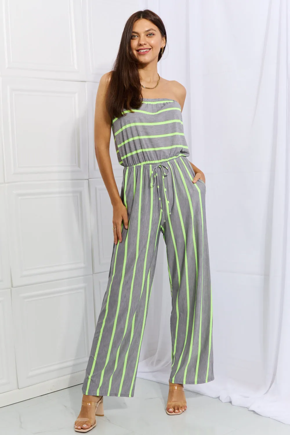 Striped Stunner Jumpsuit