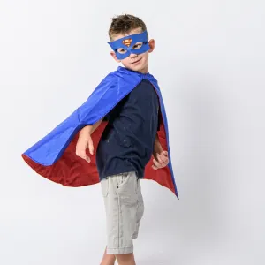 superman cape and mask set