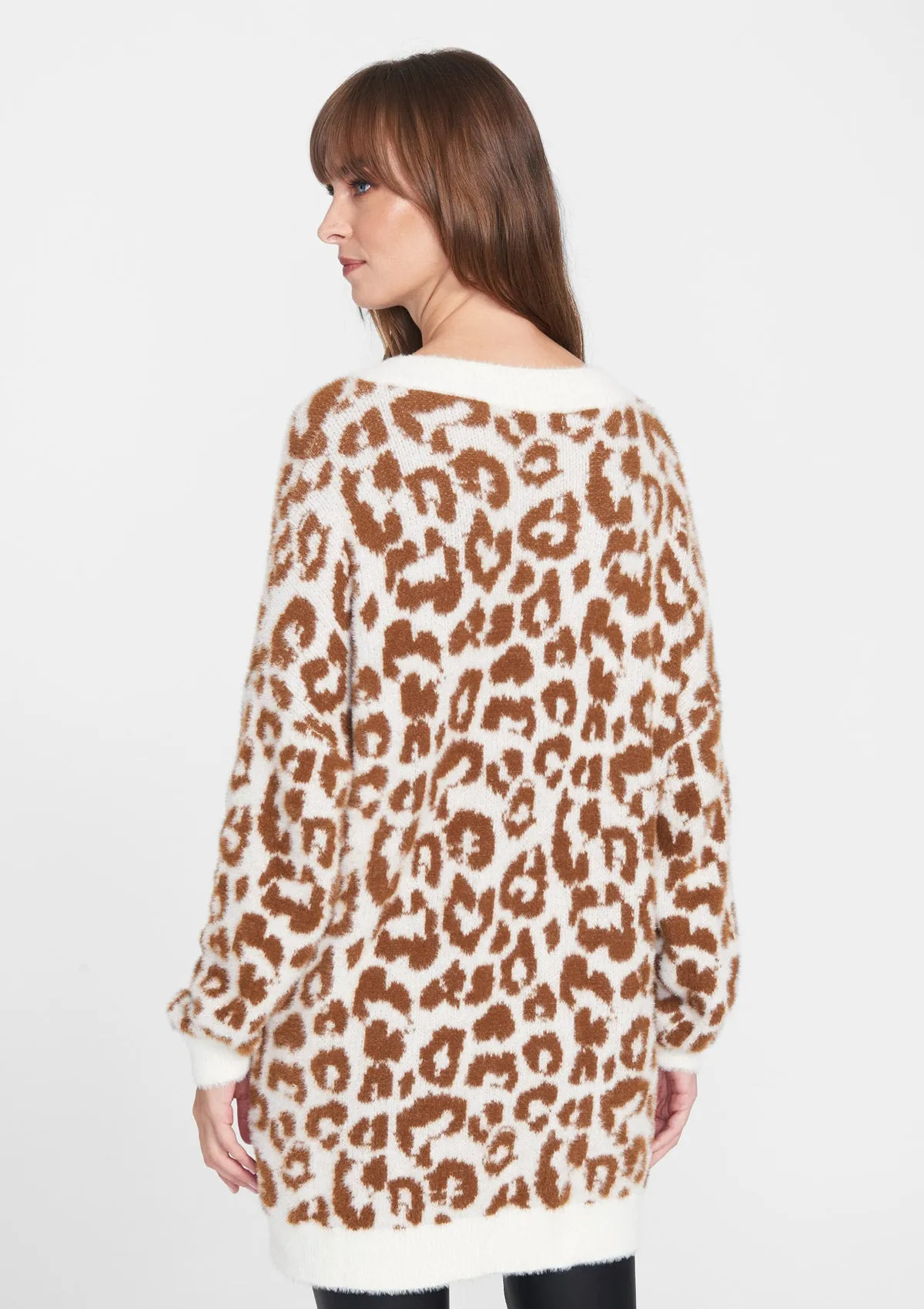 Tall Cozy Printed Sweater