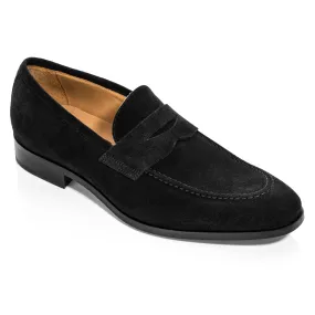 Tesoro Black Suede Slip On