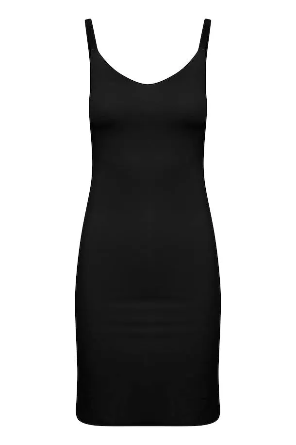 The Asiv Slip Dress - Black