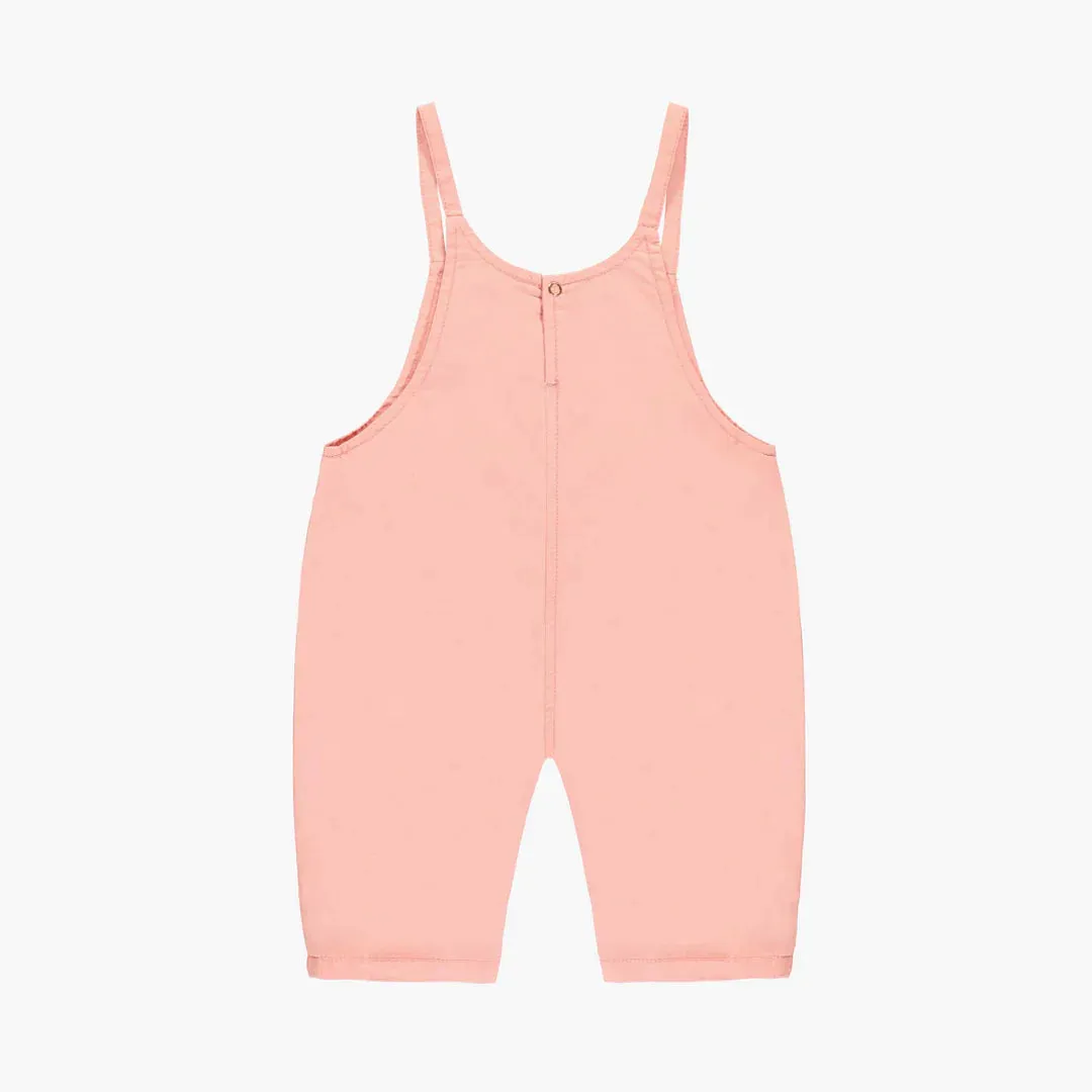 The Posie Cotton Overalls - Pink - BABY