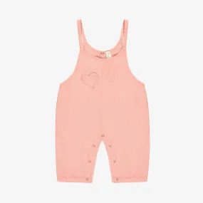 The Posie Cotton Overalls - Pink - BABY